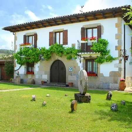 Casa Rural Mertxenea Landetxea Elcano Exterior photo